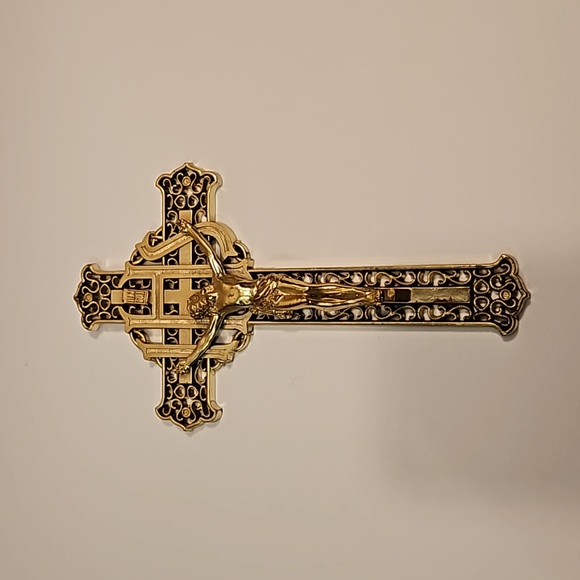Vintage IHS Holy Cross Spiritual Crucifix - Picture 14 of 14